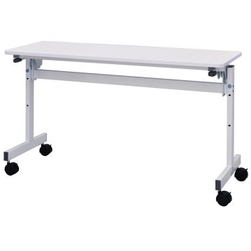 【法人様限定】送料無料 シンプルフォールディングテーブルⅢ W1200xD450 ホワイト RFFT3-1245WH