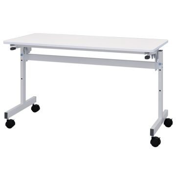 【法人様限定】送料無料 シンプルフォールディングテーブルⅢ W1200xD600 ホワイト RFFT3-1260WH