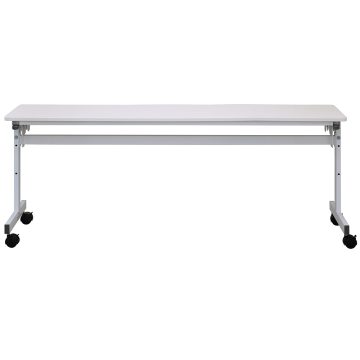 【法人様限定】送料無料 シンプルフォールディングテーブルⅢ W1800xD400 ホワイト RFFT3-1840WH - 画像 (2)