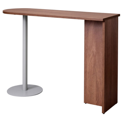 【法人様限定】送料無料 [Jシリーズ] ハイカウンター用サイドテーブル ウォルナットⅡ RFHCST-1445DM2