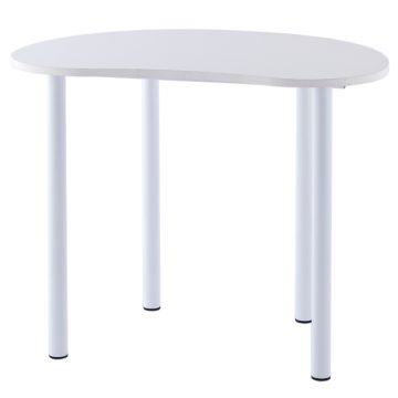 【法人様限定】送料無料 ビーンズハイテーブル W1200×D800 ホワイト