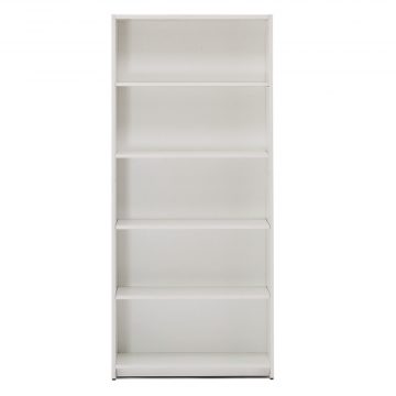 【法人様限定】送料無料 可動棚ハイシェルフ ホワイト - 画像 (2)