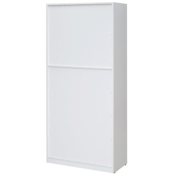 【法人様限定】送料無料 可動棚ハイシェルフ ホワイト - 画像 (3)