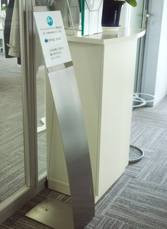 【法人様限定】送料無料 インフォメーションボード シルバー RFIB-001 - 画像 (5)