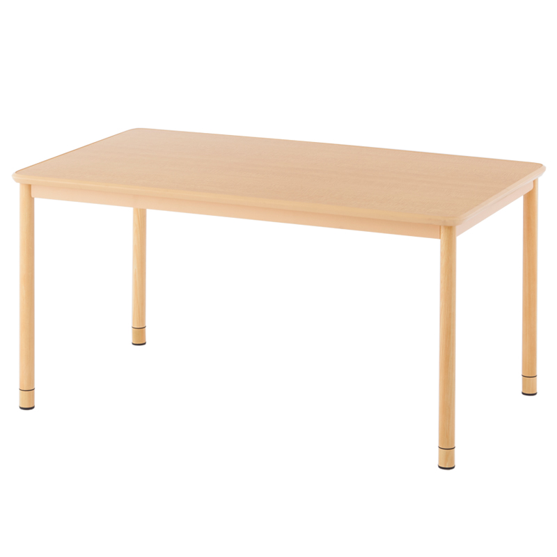 【法人様限定】送料無料 介護用テーブル W1500×D900 ナチュラル