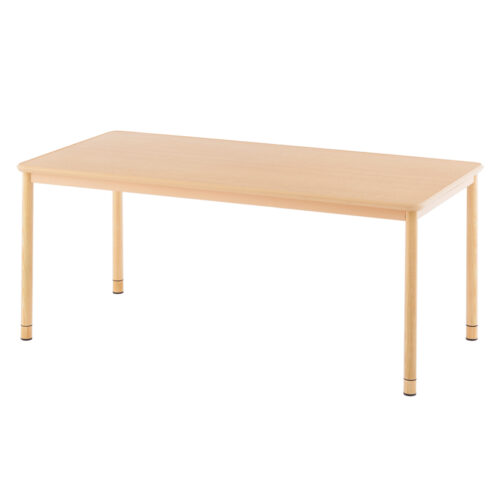 【法人様限定】送料無料 介護用テーブル W1800×D900 ナチュラル