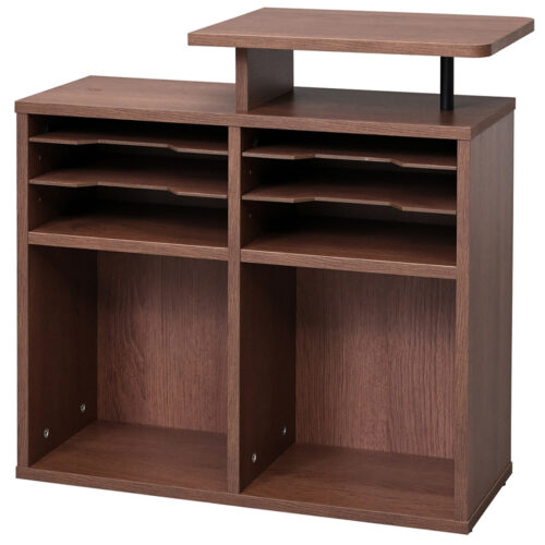 【法人様限定】送料無料 [Jシリーズ] ローカウンターⅡ用サイドテーブル ウォルナットⅡ RFLC2-ST-7131DM2