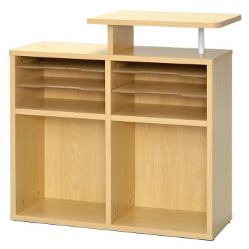 【法人様限定】送料無料 [Jシリーズ] ローカウンターⅡ用サイドテーブル ナチュラル RFLC2-ST-7131NJ