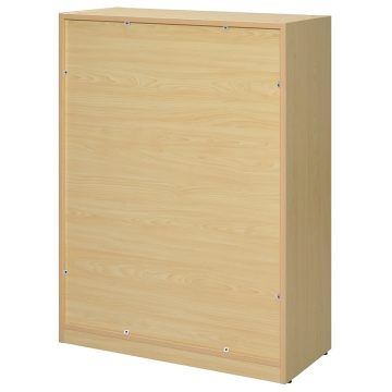 【法人様限定】送料無料 可動棚ローシェルフ ナチュラル - 画像 (3)