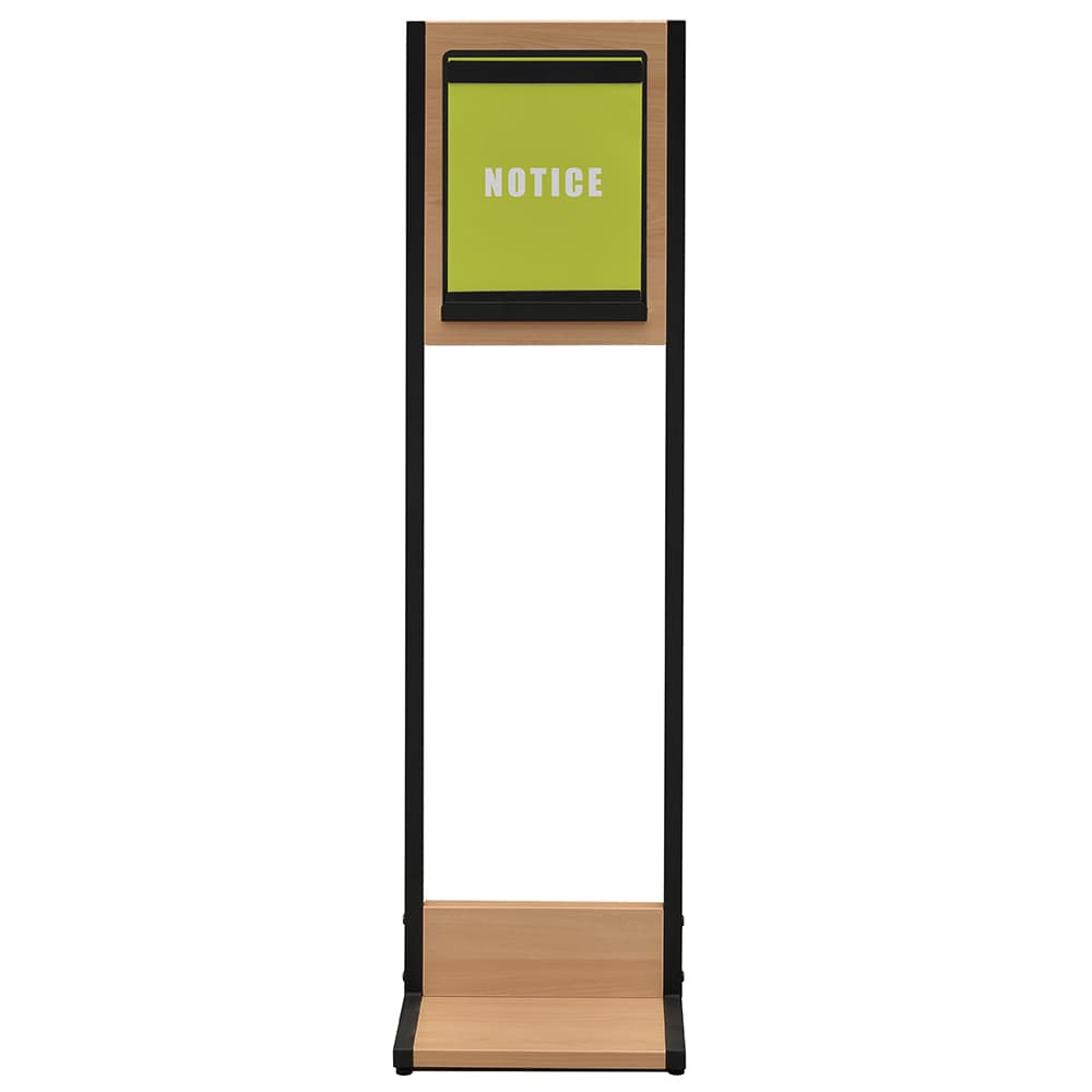 【法人様限定】送料無料 ミーツ 案内板A4 オーク RFMIB-A4OA - 画像 (3)