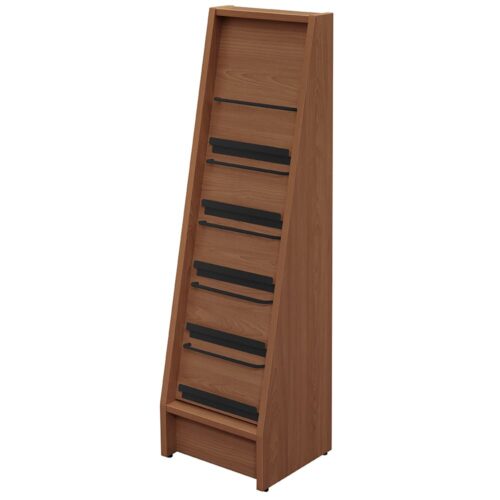 【法人様限定】送料無料 ミーツ カタログスタンド シングル ウォルナット RFMKS-SGDM