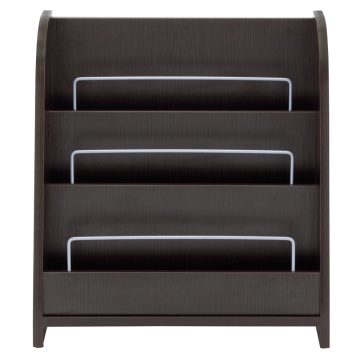 【法人様限定】送料無料 木製マガジンラックⅡ ロー ダークⅡ RFMR2-DB2L - 画像 (2)