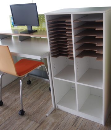 【法人様限定】送料無料 ペーパーラック ロー ダブル RFPR-LD - 画像 (5)