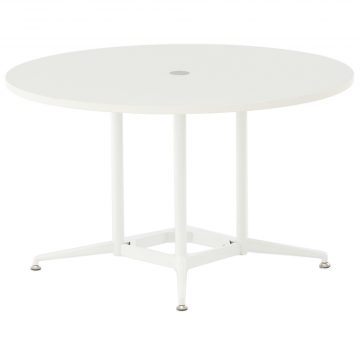 【法人様限定】送料無料 OAラウンドテーブル φ1200 ホワイト RFRDT-OA1200WL