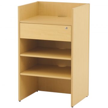 【法人様限定】送料無料 [Jシリーズ] レジカウンター ナチュラル RFRGC-NNJP