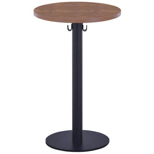 【法人様限定】送料無料 リフレッシュサイドテーブル φ400 ウォルナットⅡ