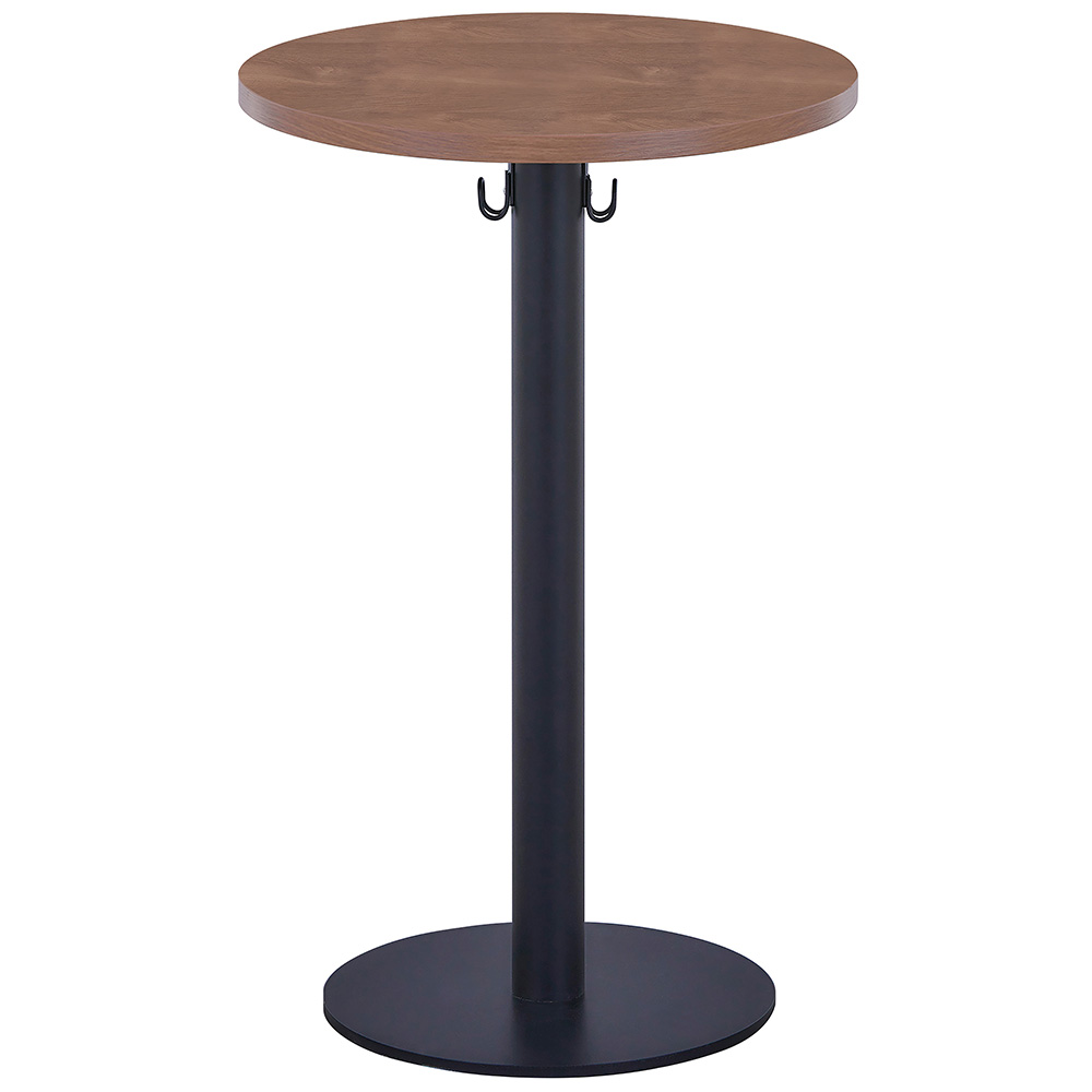 【法人様限定】送料無料 リフレッシュサイドテーブル φ400 ウォルナットⅡ