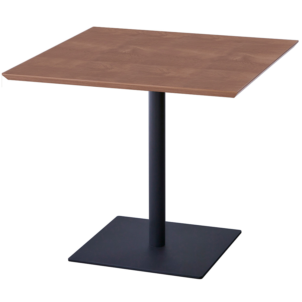 【法人様限定】送料無料 リフレッシュテーブル スクエア W800xD800 ウォルナットⅡ RFRT-800SDM2