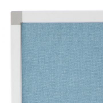 【法人様限定】シンプルスクリーン掲示板W800 ブルー XPS材(キャスター仕様)RFSCR-BLXCA - 画像 (2)