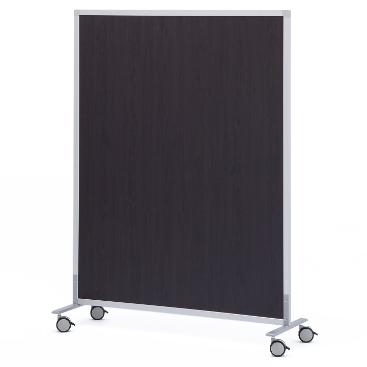 【法人様限定】送料無料 シンプルスクリーンⅡ W1200 ワイド ダーク(キャスター仕様)RFSCR2-DAWCA