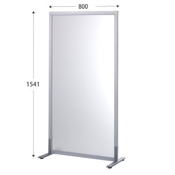 【法人様限定】送料無料 シンプルスクリーンW800 （アジャスター仕様） フロスト