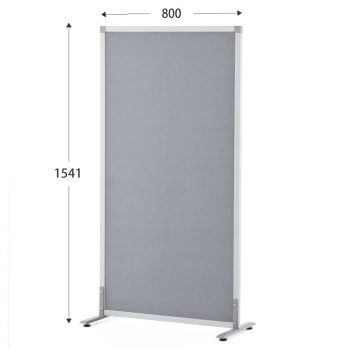 【法人様限定】シンプルスクリーン掲示板W800 グレー XPS材(アジャスター仕様)RFSCR-GYXAJ