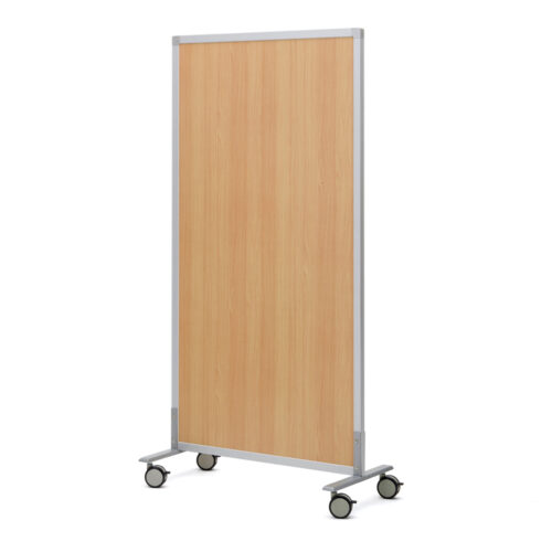 【法人様限定】送料無料 シンプルスクリーンⅡ W800 ナチュラル (キャスター仕様)RFSCR2-NACA