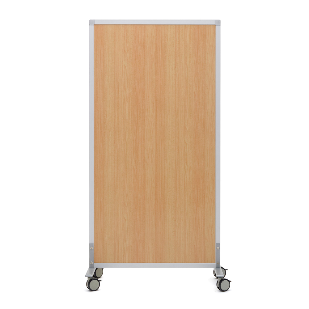 【法人様限定】送料無料 シンプルスクリーンⅡ W800 ナチュラル (キャスター仕様)RFSCR2-NACA - 画像 (2)