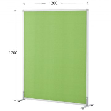 【法人様限定】送料無料 シンプルスクリーンハイ W1200 グリーン XPS材  （アジャスター仕様）