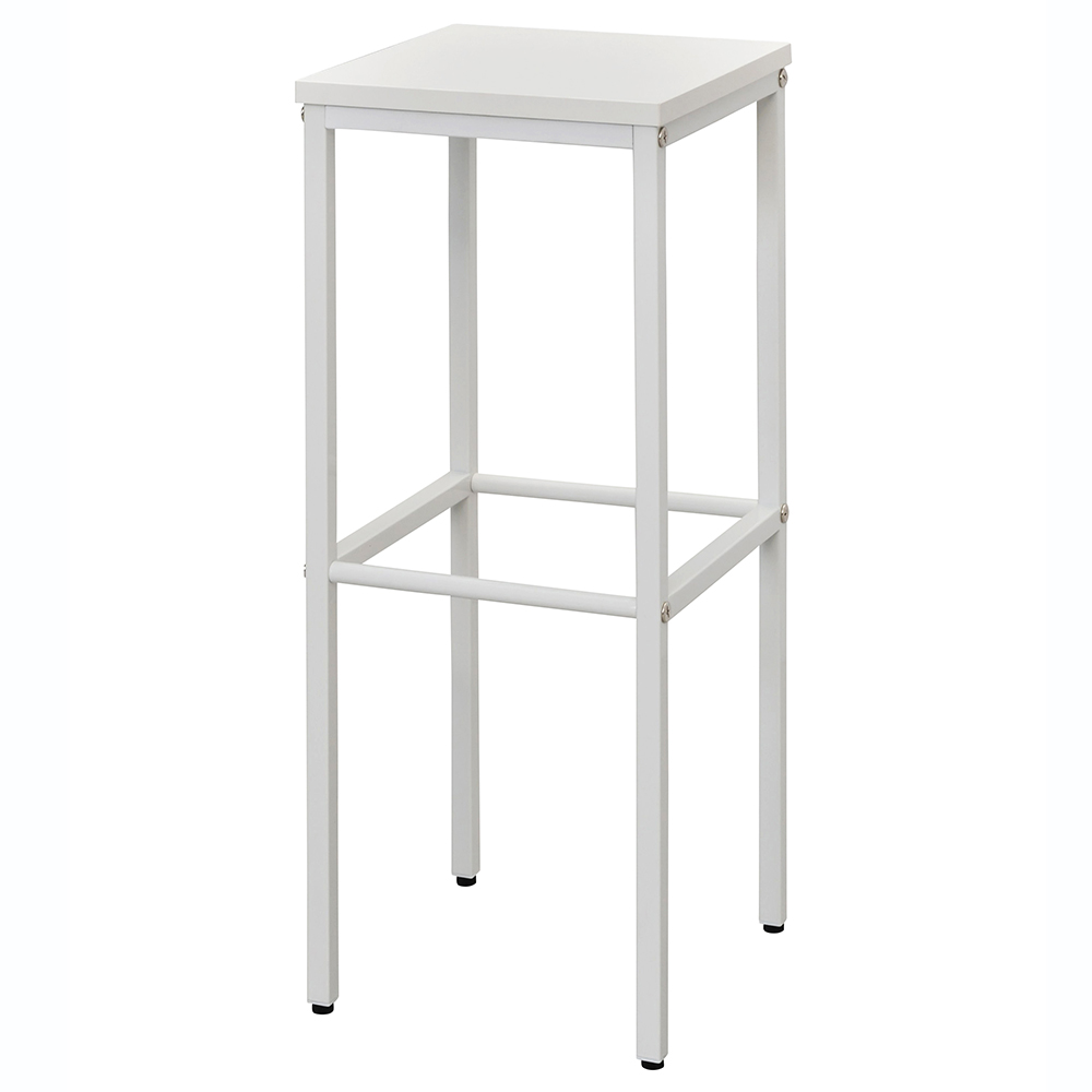 【法人様限定】送料無料 シンプル消毒液台 W300 ホワイト RFSDS-3073WH