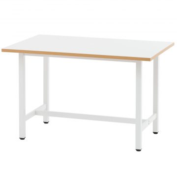【法人様限定】送料無料 作業台 W1200×D750 ホワイト