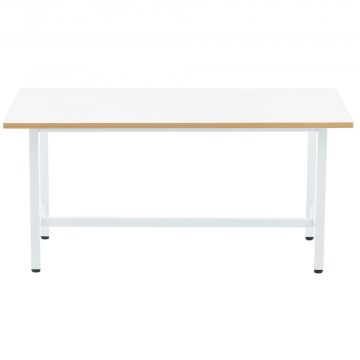 【法人様限定】送料無料 作業台 W1500×D750 ホワイト - 画像 (2)