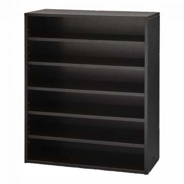 【法人様限定】送料無料 モジュラーシューズラック ワイド ダーク