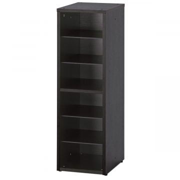 【法人様限定】送料無料 モジュラーシューズラック ダーク