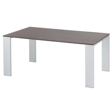 【法人様限定】送料無料 レセプションテーブル W1600×D800 ダークブラウン