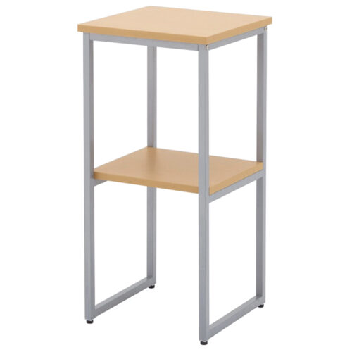 【法人様限定】送料無料 コンパクト電話機台 ナチュラル RFTC-3573N