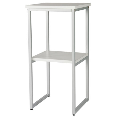 【法人様限定】送料無料 コンパクト電話機台 ホワイト RFTC-3573W