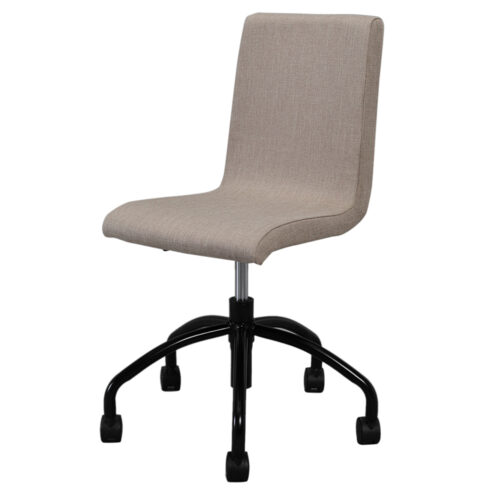 【法人様限定】送料無料 トワルチェア ベージュⅡ ブラック脚 RFTWC-FPBE2