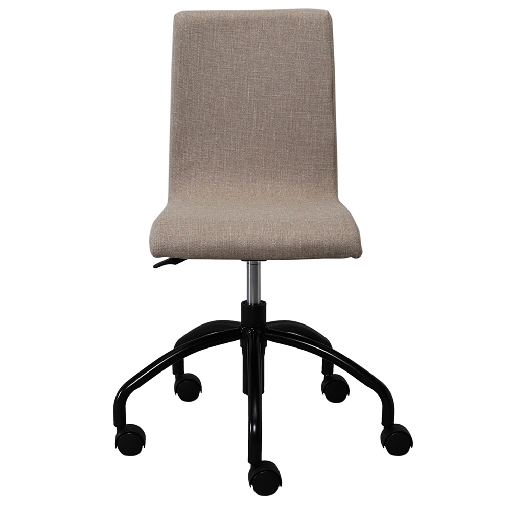 【法人様限定】送料無料 トワルチェア ベージュⅡ ブラック脚 RFTWC-FPBE2 - 画像 (2)