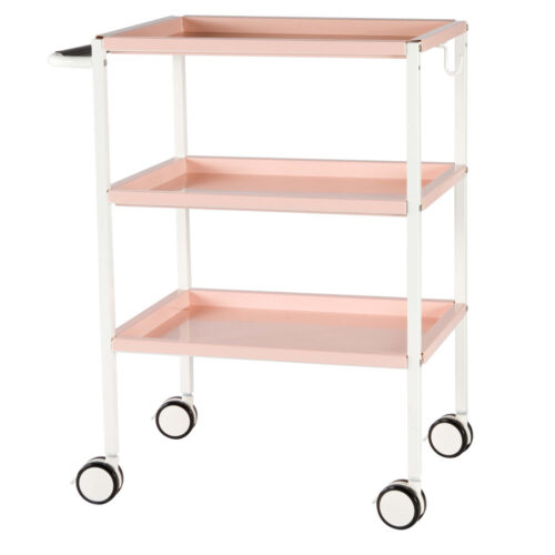 【法人様限定】送料無料 スチールワゴンⅡ ピンク RFWG2-STPK