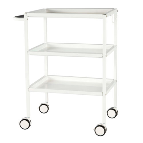 【法人様限定】送料無料 スチールワゴンⅡ ホワイト RFWG2-STWH