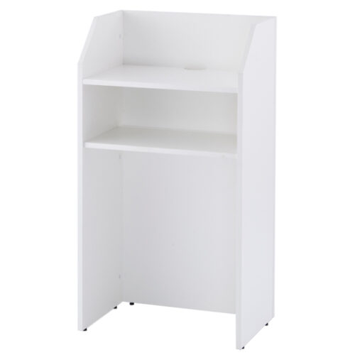 【法人様限定】送料無料 演説台 ホワイト SHEN-WH