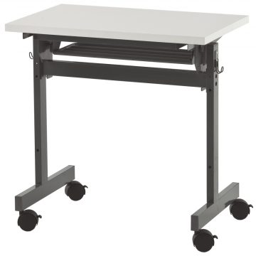 【法人様限定】送料無料 フォールディングテーブルⅣ W700×D450 ホワイト