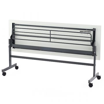 【法人様限定】送料無料 フォールディングテーブルⅣ W1800×D600 ホワイト - 画像 (2)