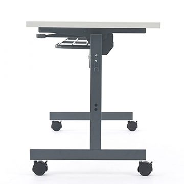 【法人様限定】送料無料 フォールディングテーブルⅣ W1800×D600 ホワイト - 画像 (3)