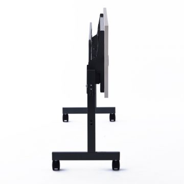 【法人様限定】送料無料 配線機能付きフォールディングテーブルⅡ W1800×D450 ホワイト - 画像 (2)