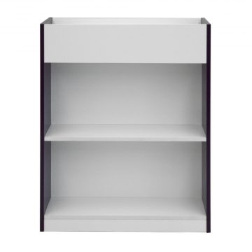 【法人様限定】送料無料 木製プランターシェルフ ダークⅡ - 画像 (2)