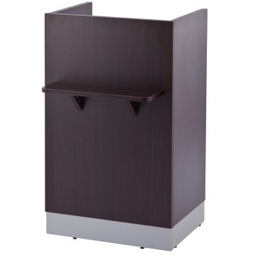 【法人様限定】送料無料 ベーシック木製レジカウンターⅡ ダークブラウンⅡ ベーシック木製レジカウンターⅡ ダークブラウンⅡイトⅢ