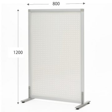 【法人様限定】メタルスクリーン W800xH1200 グレーホワイト(アジャスター仕様)SHSCR-PGYWLAJ