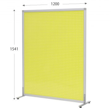 【法人様限定】メタルスクリーン W1200 ライムグリーン(アジャスター仕様)SHSCR-PLGNWAJ